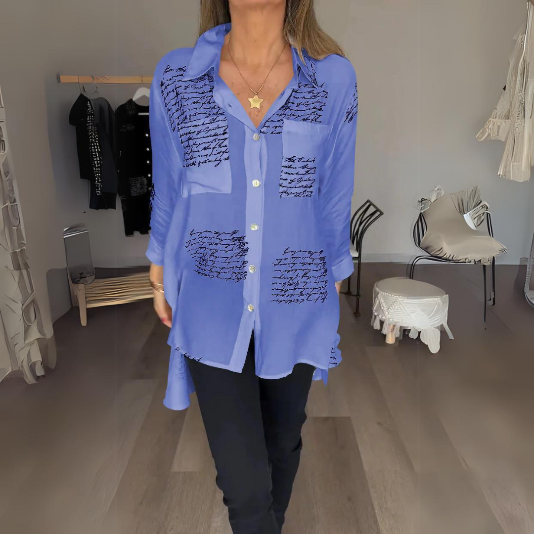 with letter print for women