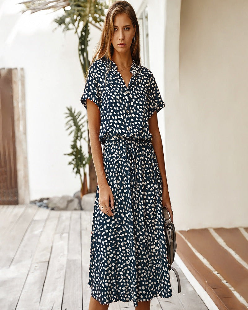 GR | Hemdkleid Für Damen Midi