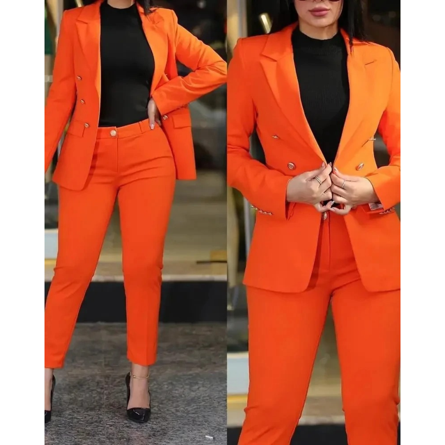 GR | Blazer and trouser set for women