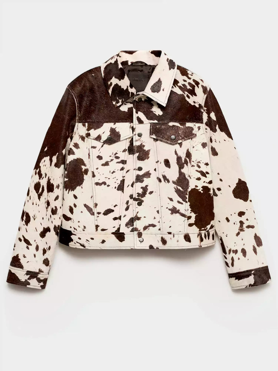 GR | Patterned leather jacket