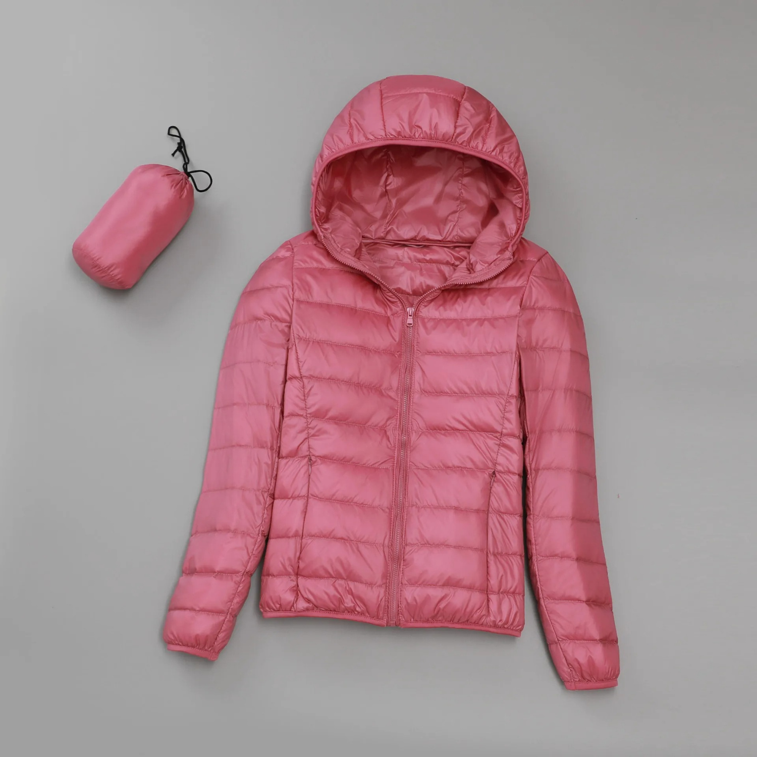 GR | Lightweight Quilted Jacket with Hood