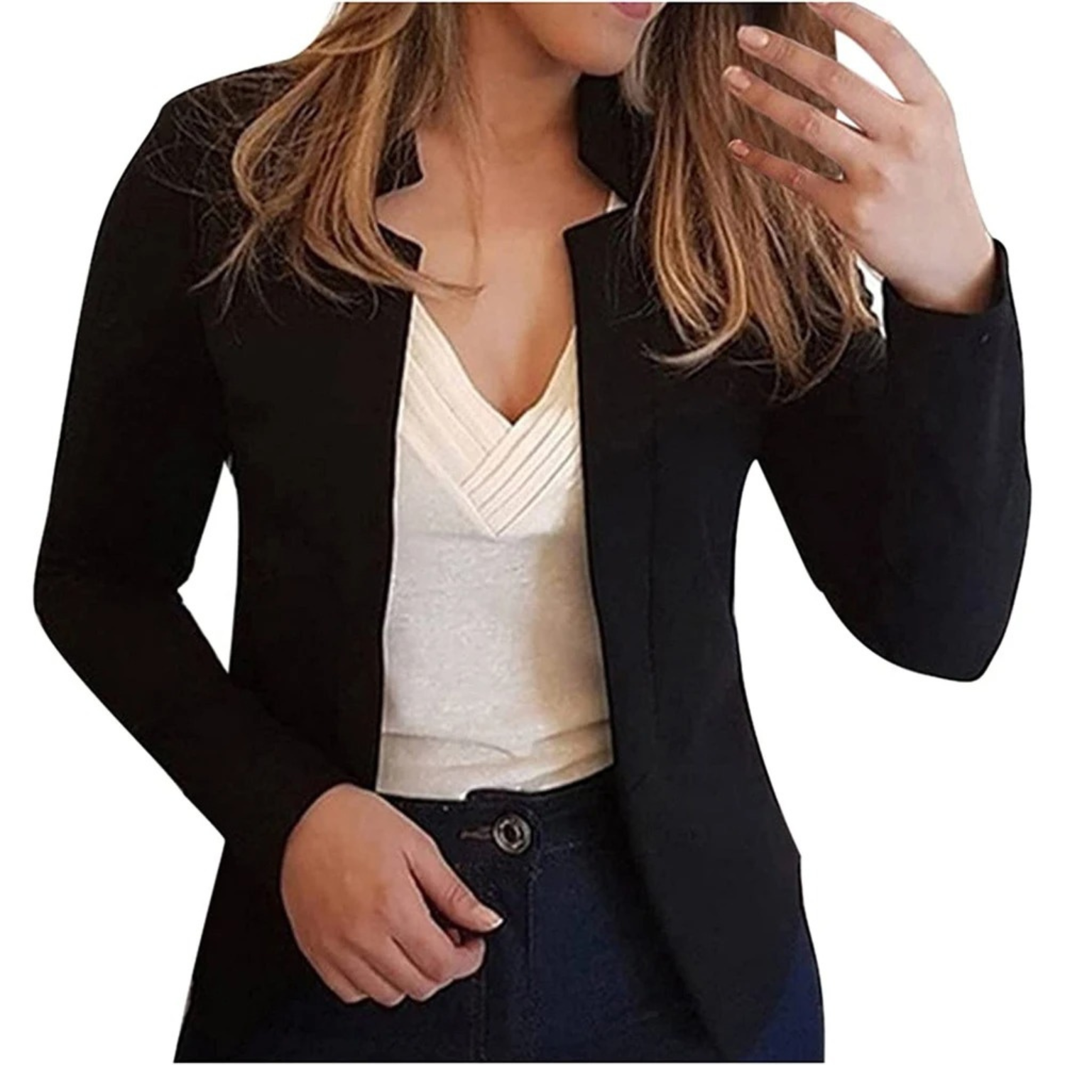 GR – Small women's blazer, simple cardigan
