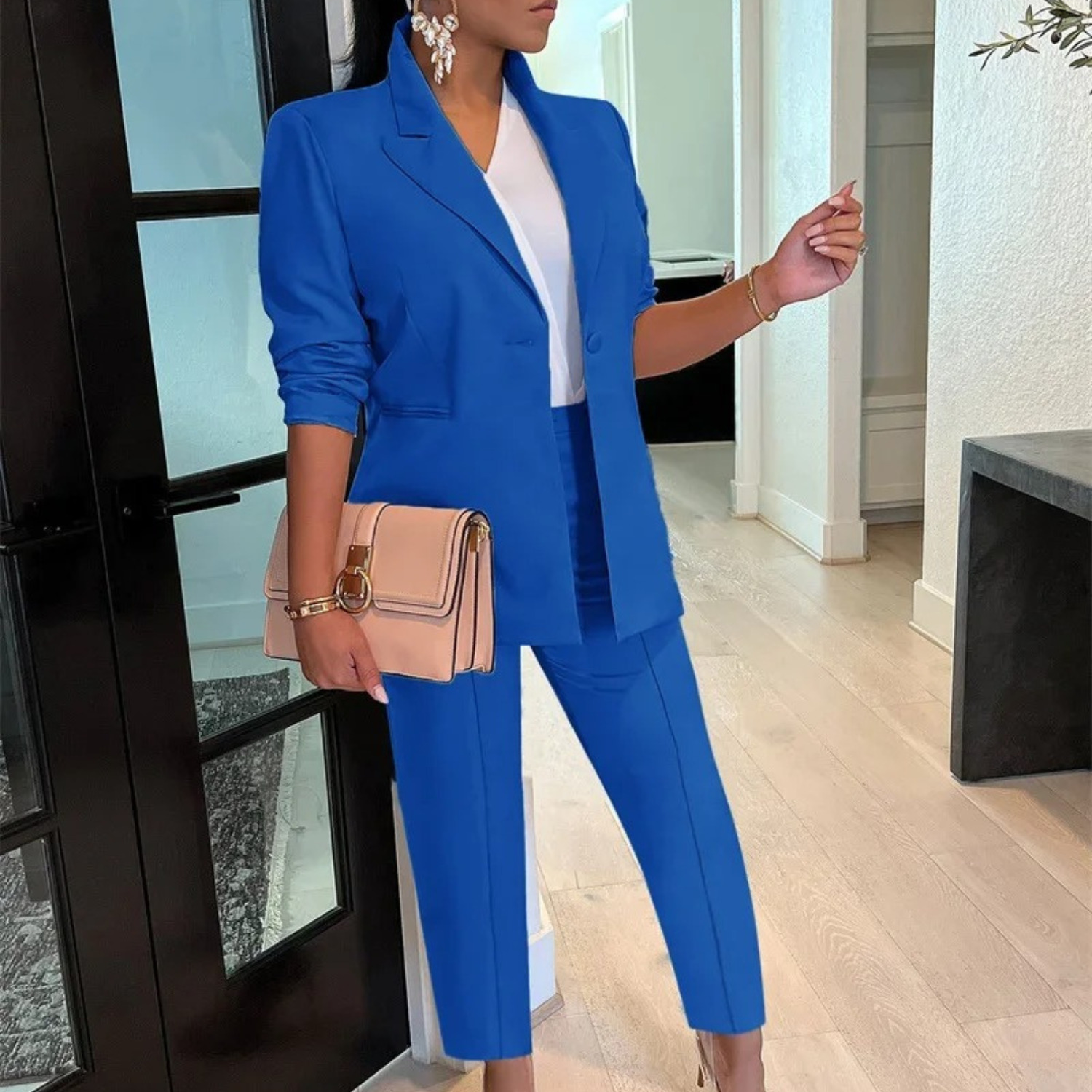 GR | Blazer and trouser set for women