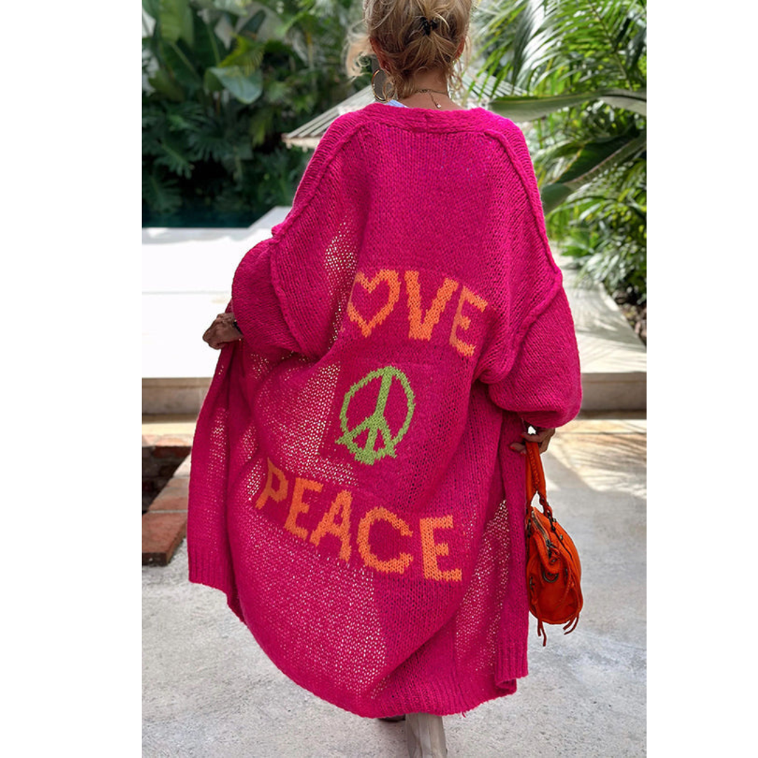 GR peace strickjacke - Ibiza