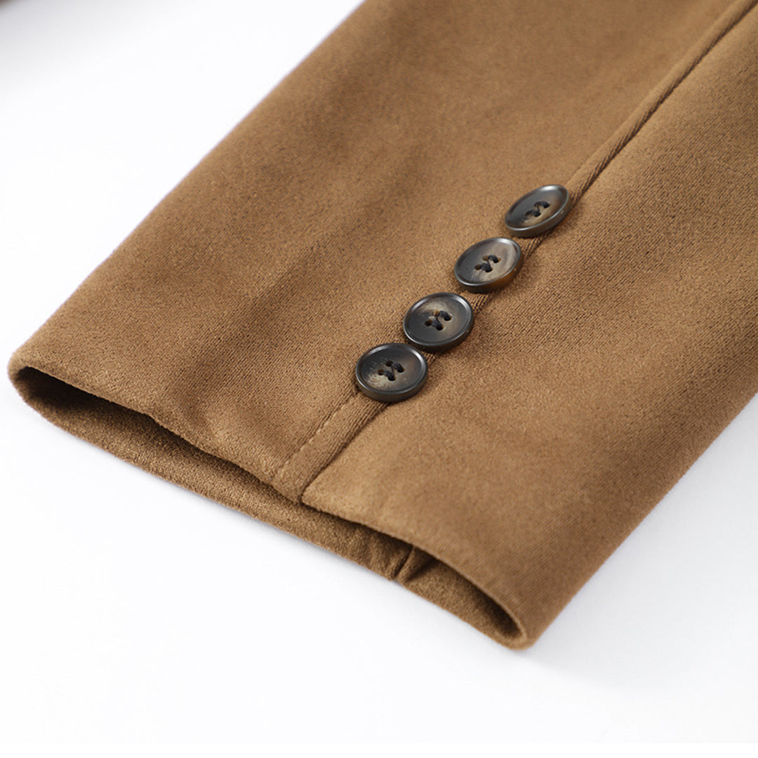 Elegant suede jacket