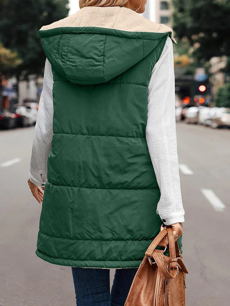 GR | Jamia Reversible Hooded Vest