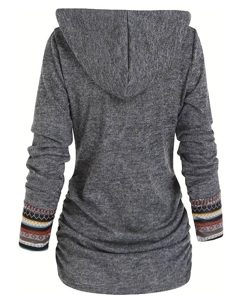 GR | Legere Kapuzenpullover In Kontrastfarben