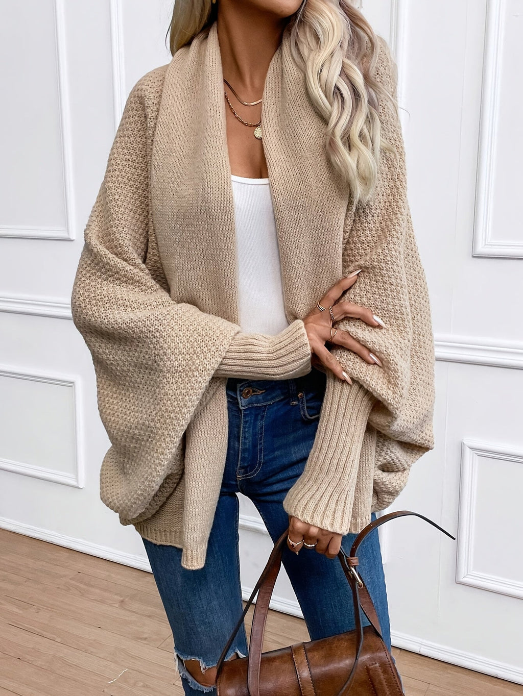 GR | Batwing sleeve cardigan