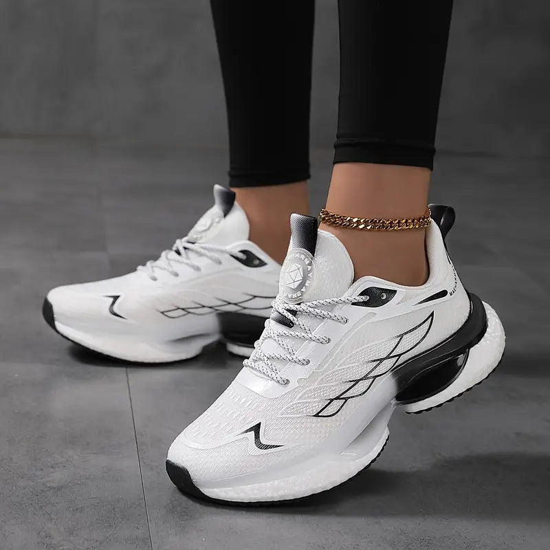 GR | Breathable Waterproof Platform Sneakers Made of Mesh