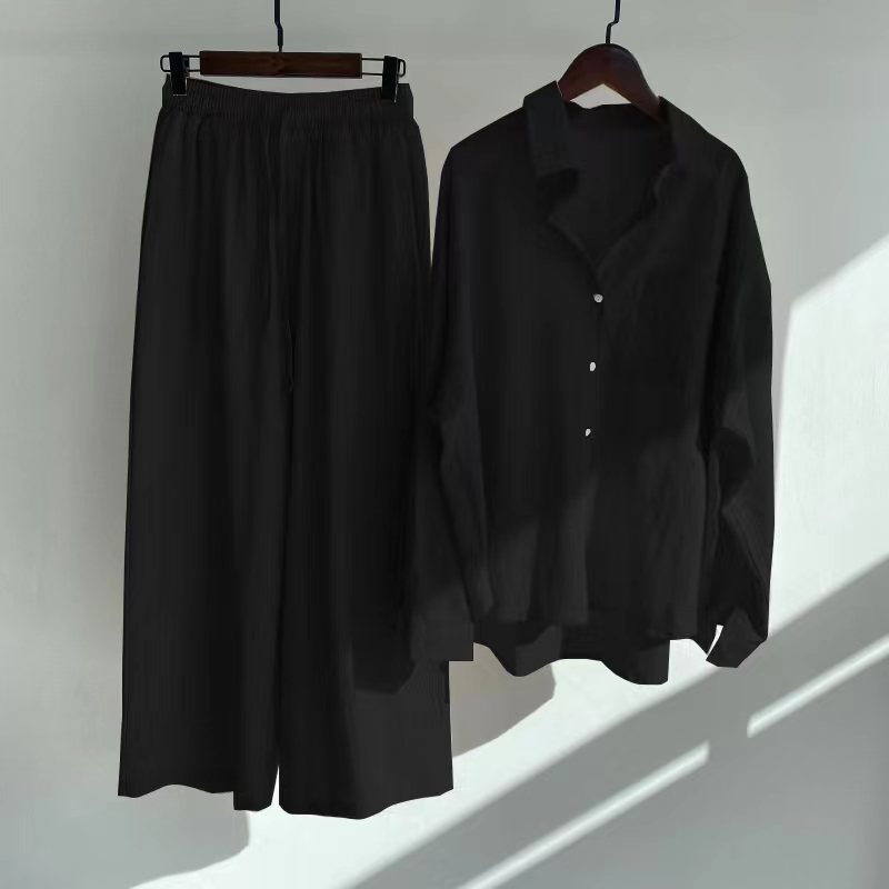 GR | Stylish Two-Piece Linen Set