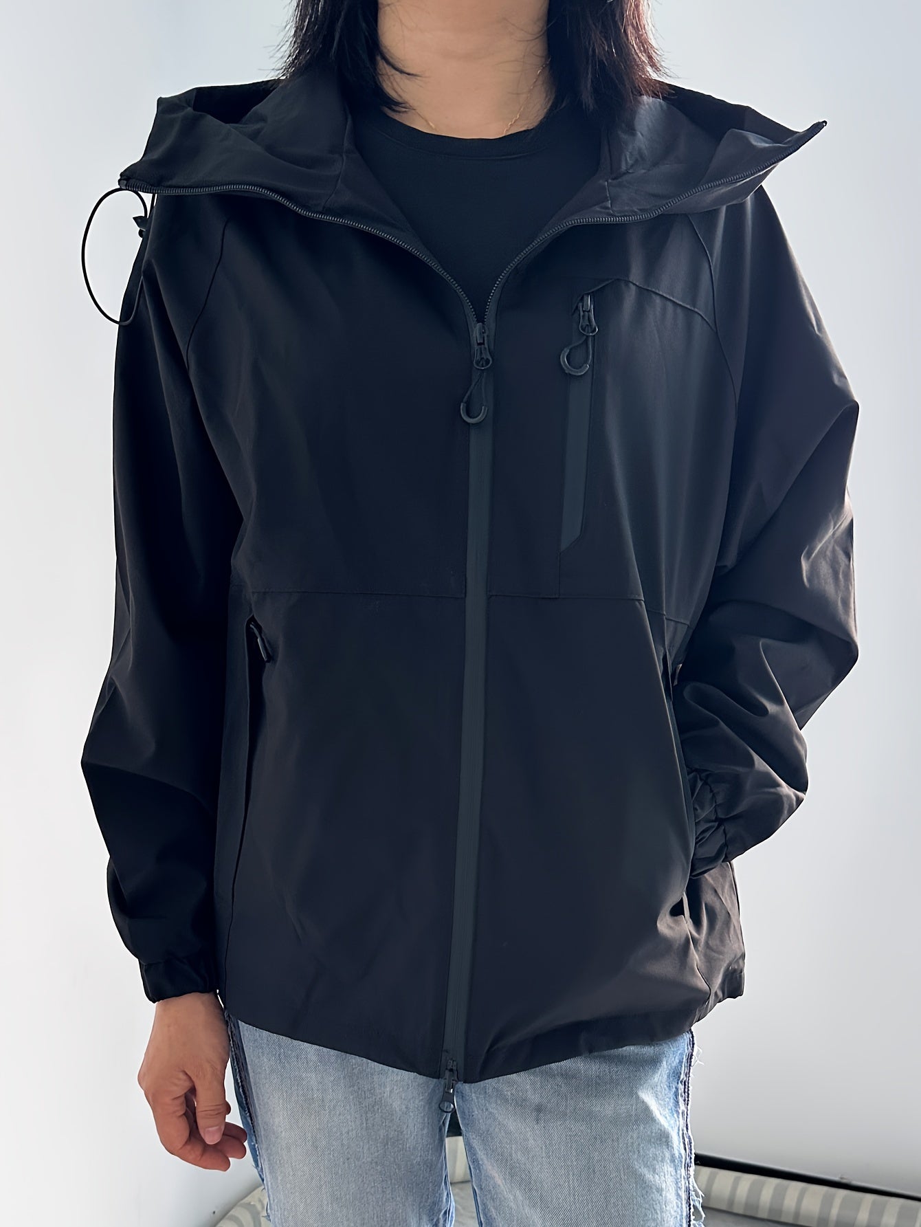 GR | Modern Water and Windproof Rain Jacket for Women