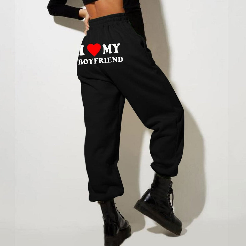 GR | Liebe Mein Freund Jogginghose - Bequeme und stilvolle Damen-Sweatpants