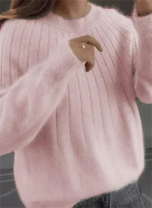 GR | Weicher Kaschmir-Strickpullover