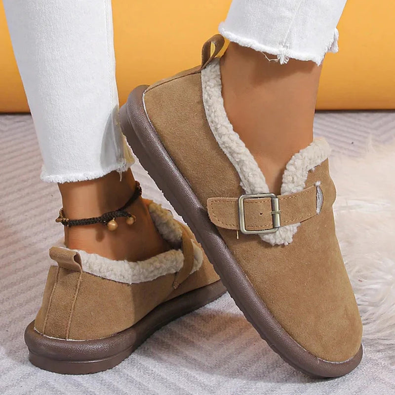 GR | Warm and Comfortable Flat Shoes