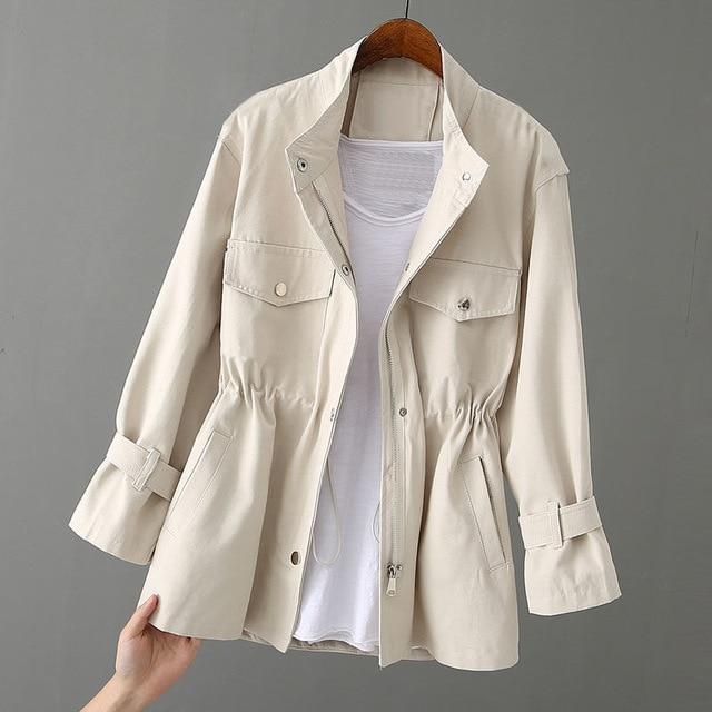 GR | Elegant Trench Coat for Women 