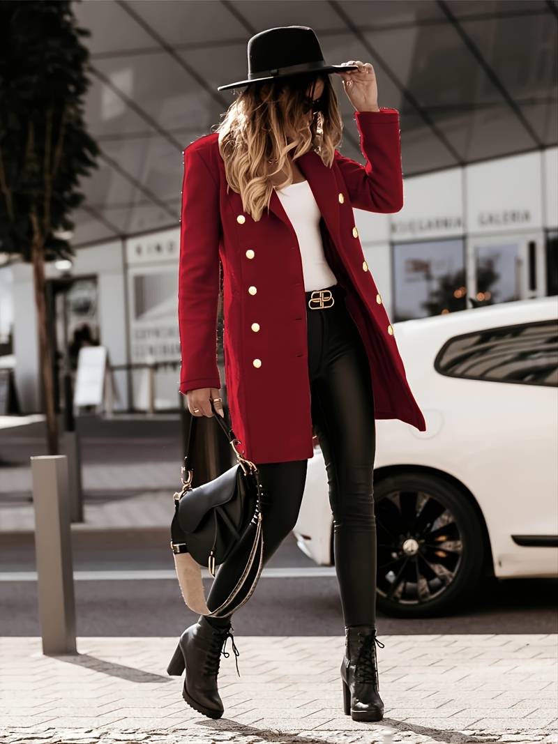 GR wool coat for a flattering fit