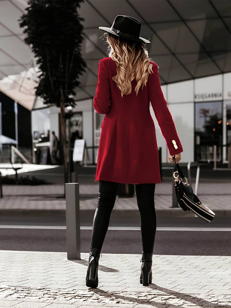 GR wool coat for a flattering fit