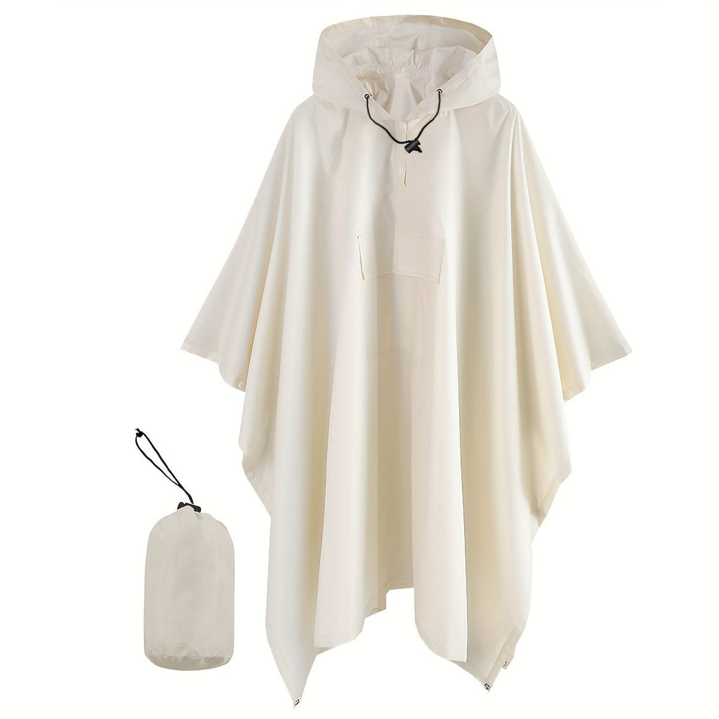 GR | Waterproof Foldable Rain Poncho with Hood