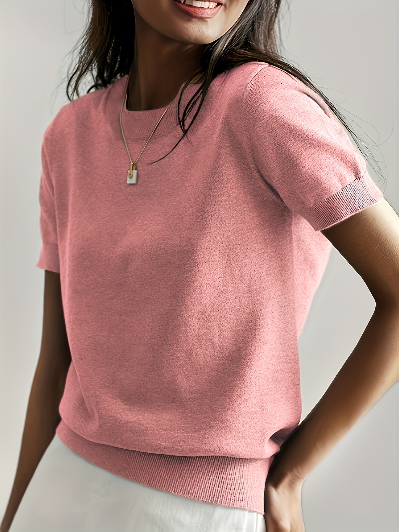 GR | Damen Lässiger Pullover