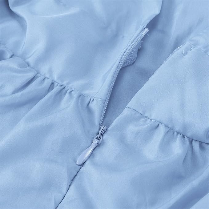 GR - Elegant dress with gathered sleeves