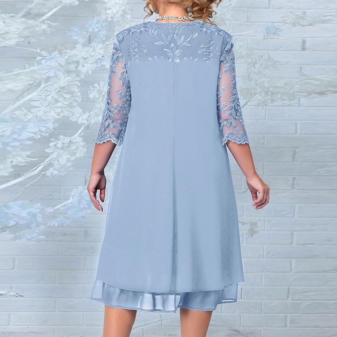 GR Klassische Sommerkleider: Plus-Size Eleganz für Damen