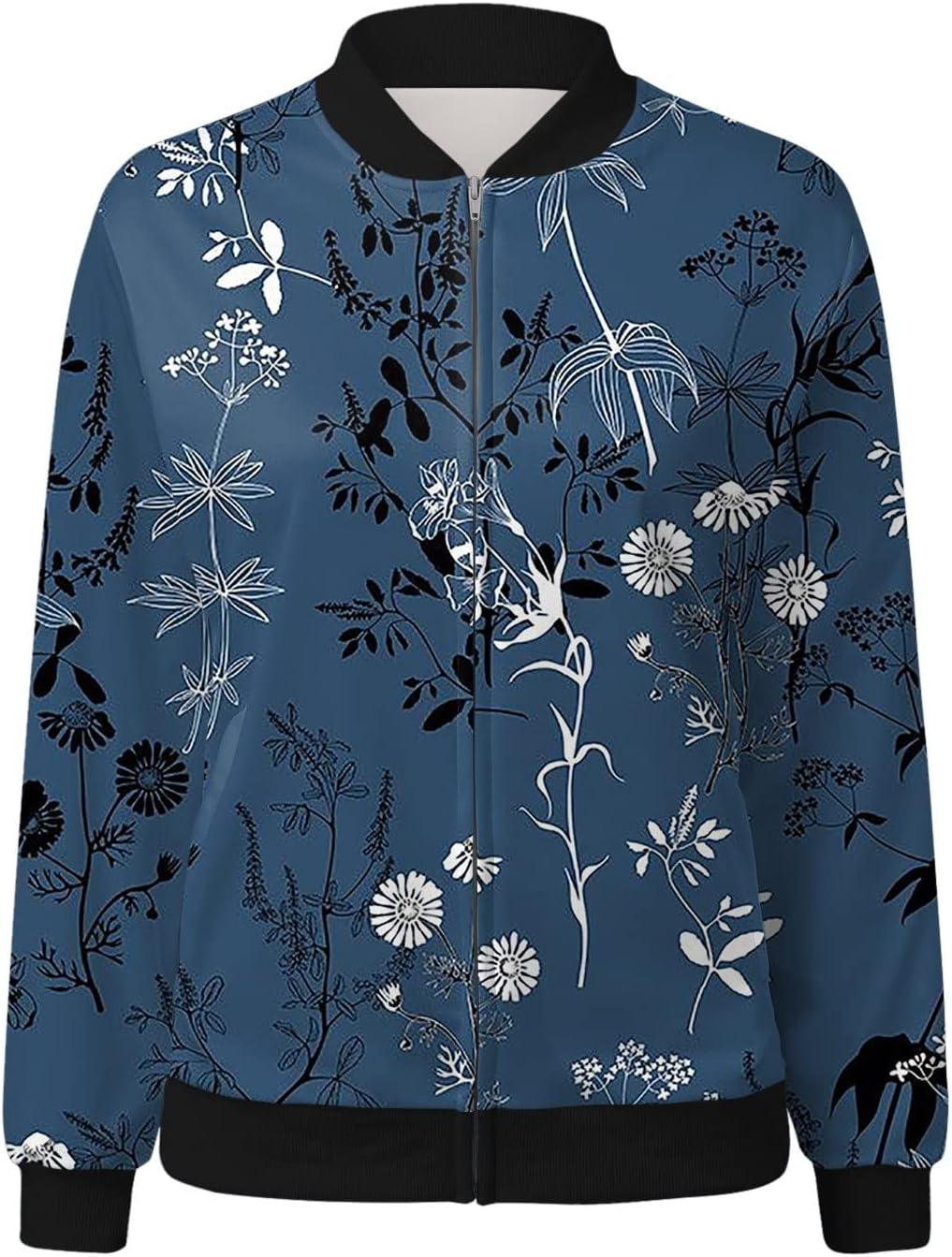 GR | Women's floral bomber jacket
