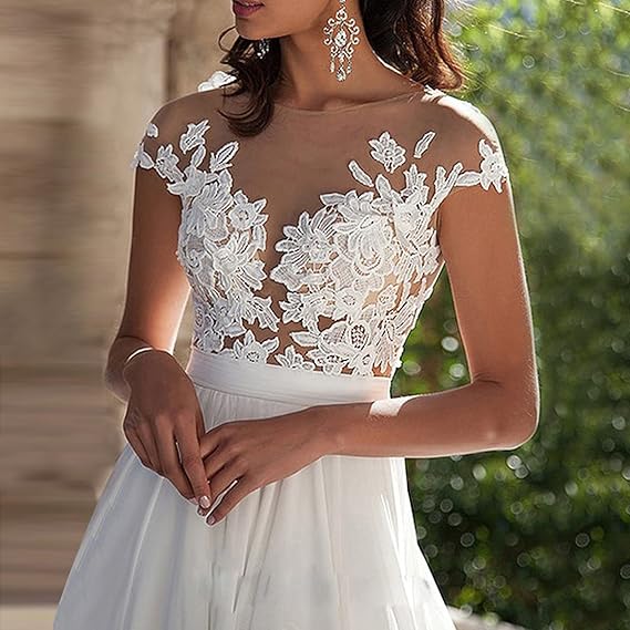 GR | Spitzen-Spalt-Abendkleid