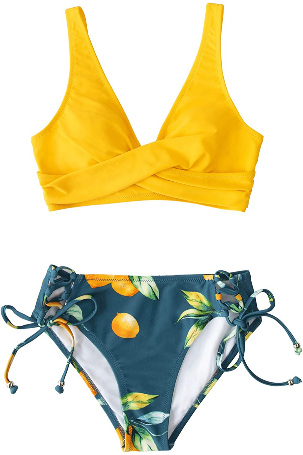 GR Swim Bikini | Sublime bikini with lemon detail and straps on the back