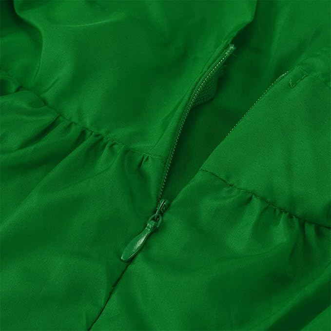 GR - Elegant dress with gathered sleeves