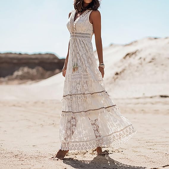 Elegant Boho Dress