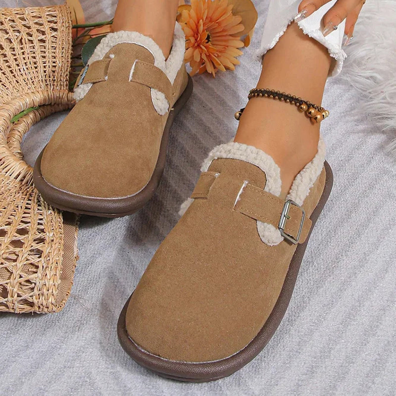 GR | Warm and Comfortable Flat Shoes