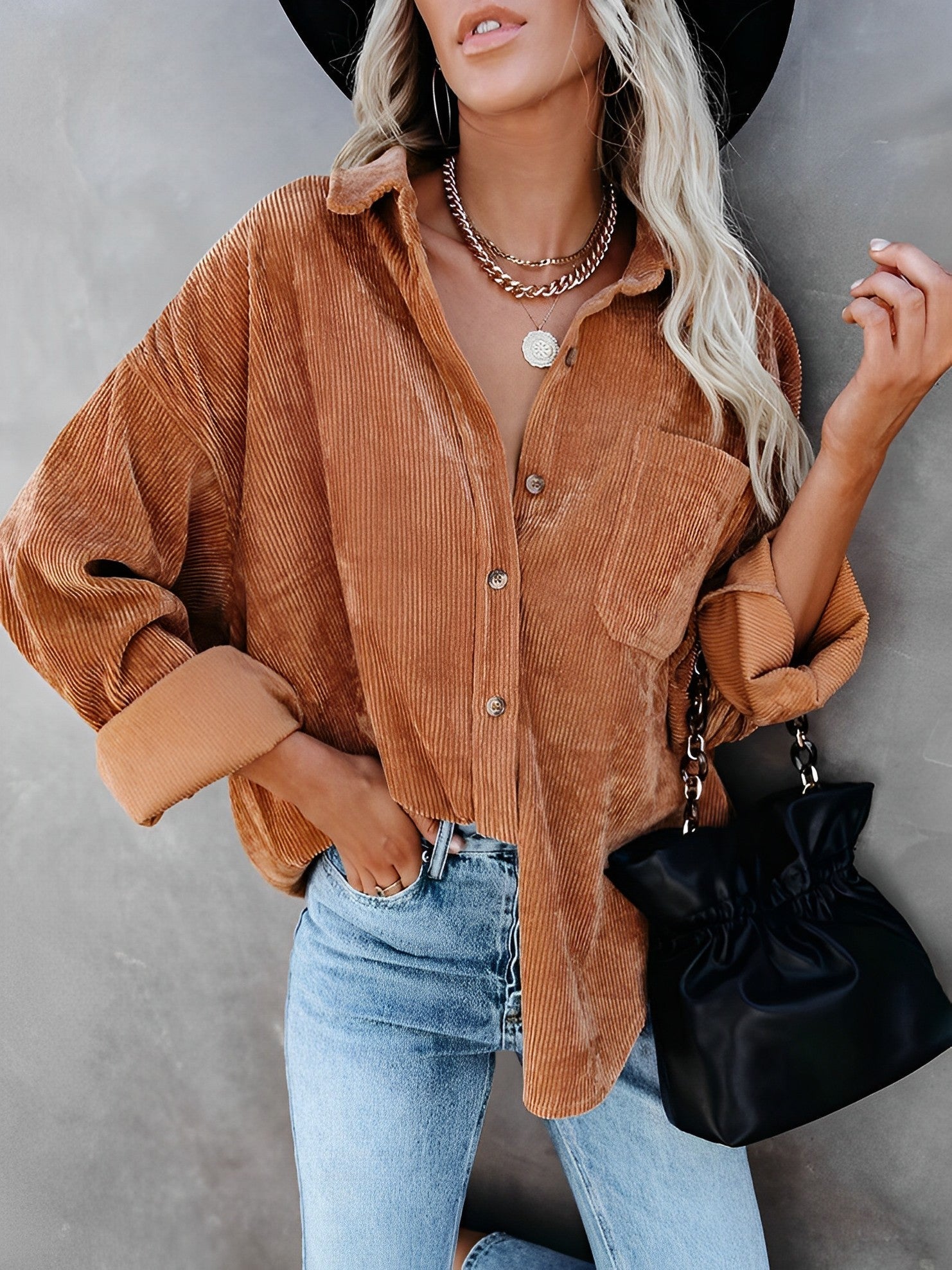 GR | Classic corduroy blouson