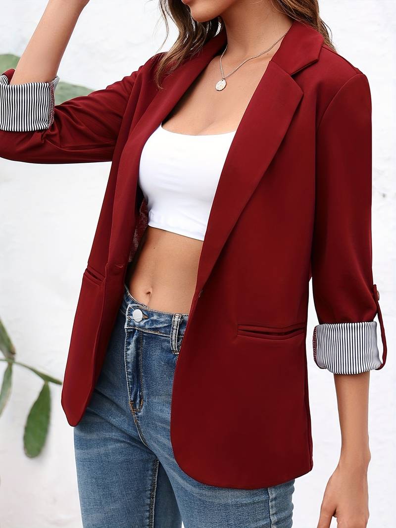 GR | Casual Open-Front Blazer for Women | Stylish and Comfortable