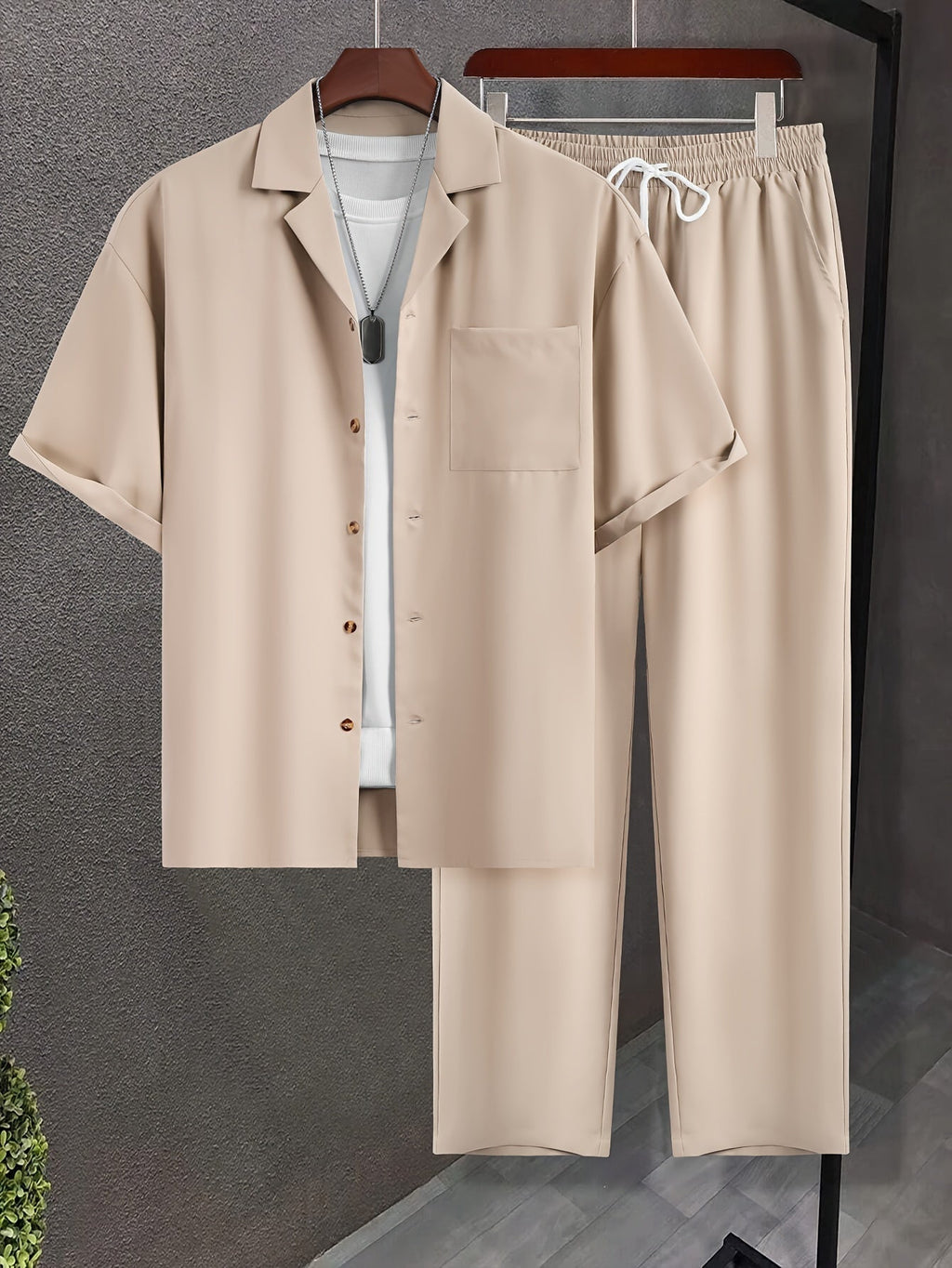 GR | Summer outfit set in a single color