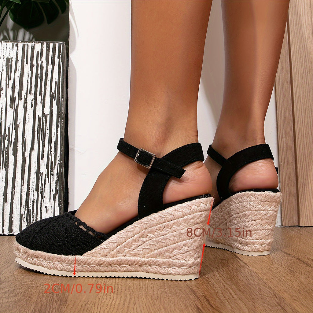 GR | Women's Espadrille Wedge Sandals