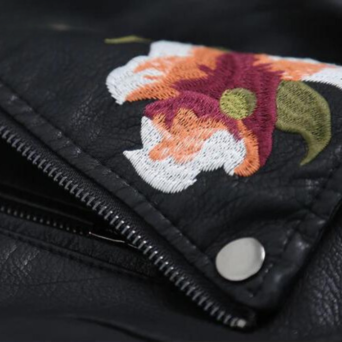 GR | Leather Jacket - Everlasting Chic - Timeless elegance and style for women