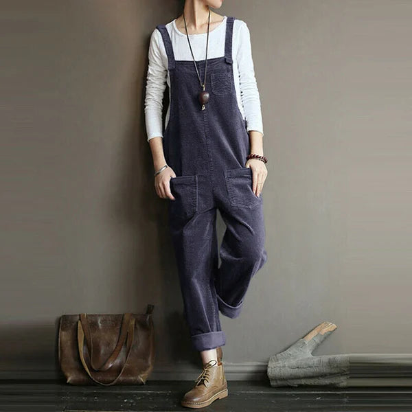 GR | Casual Corduroy Jumpsuit Design