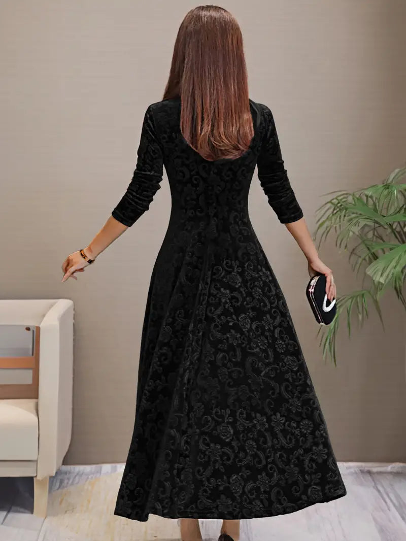 GR - Elegant flared A-line dress