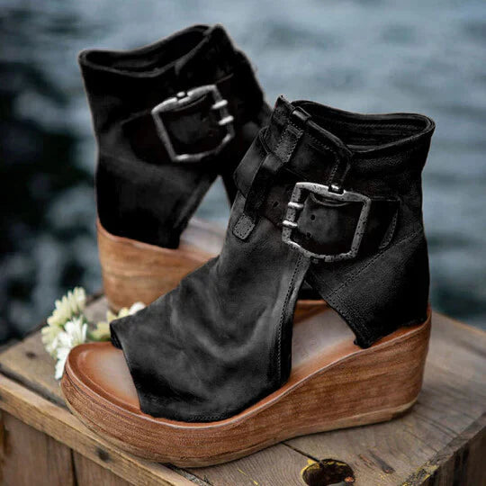 GR | Boho Wedge Sandals for Women