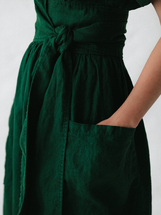 GR | Flowing linen dress