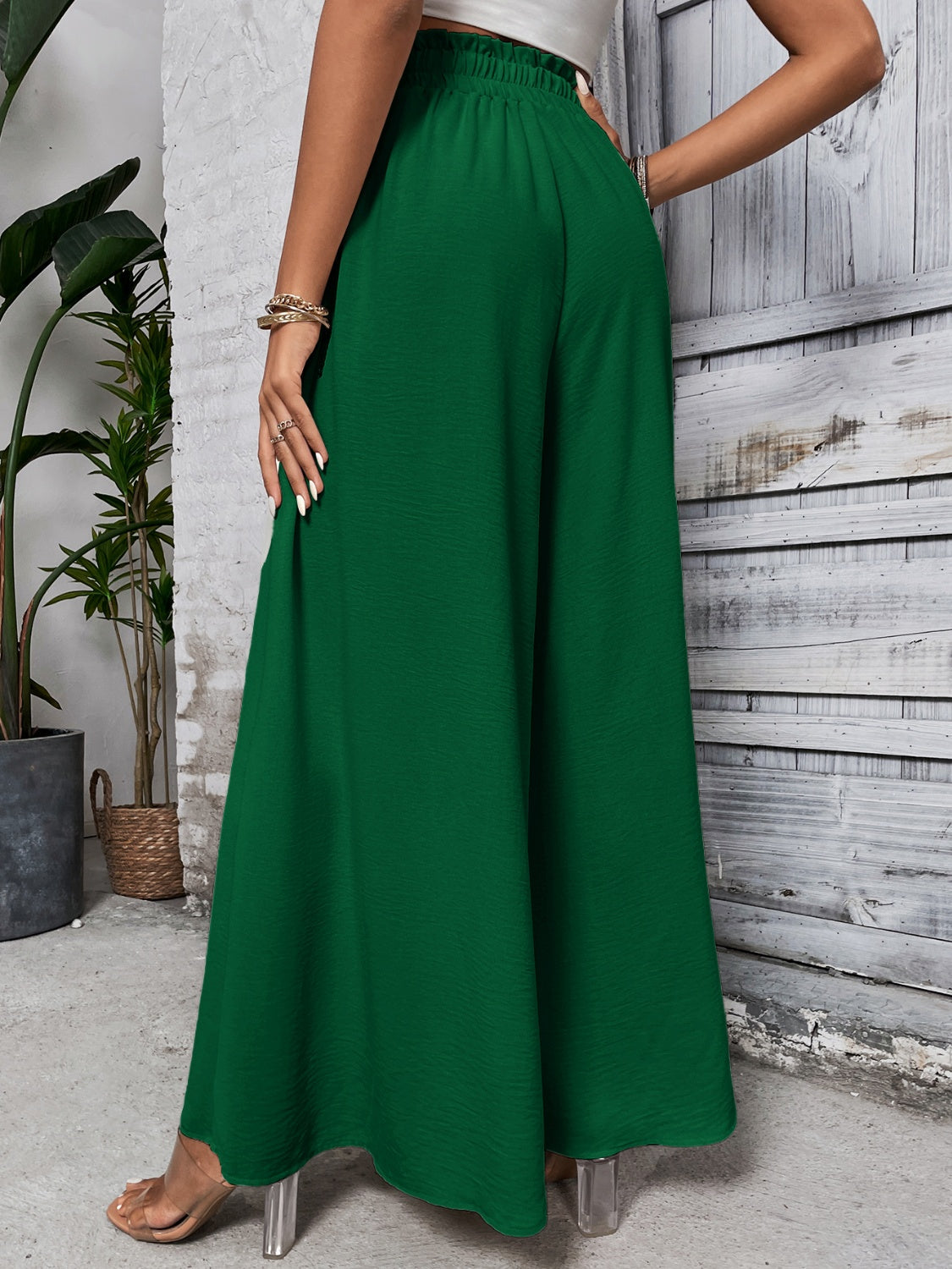 GR | Ärmelloses Pailletten Rundhals Mini Kleid