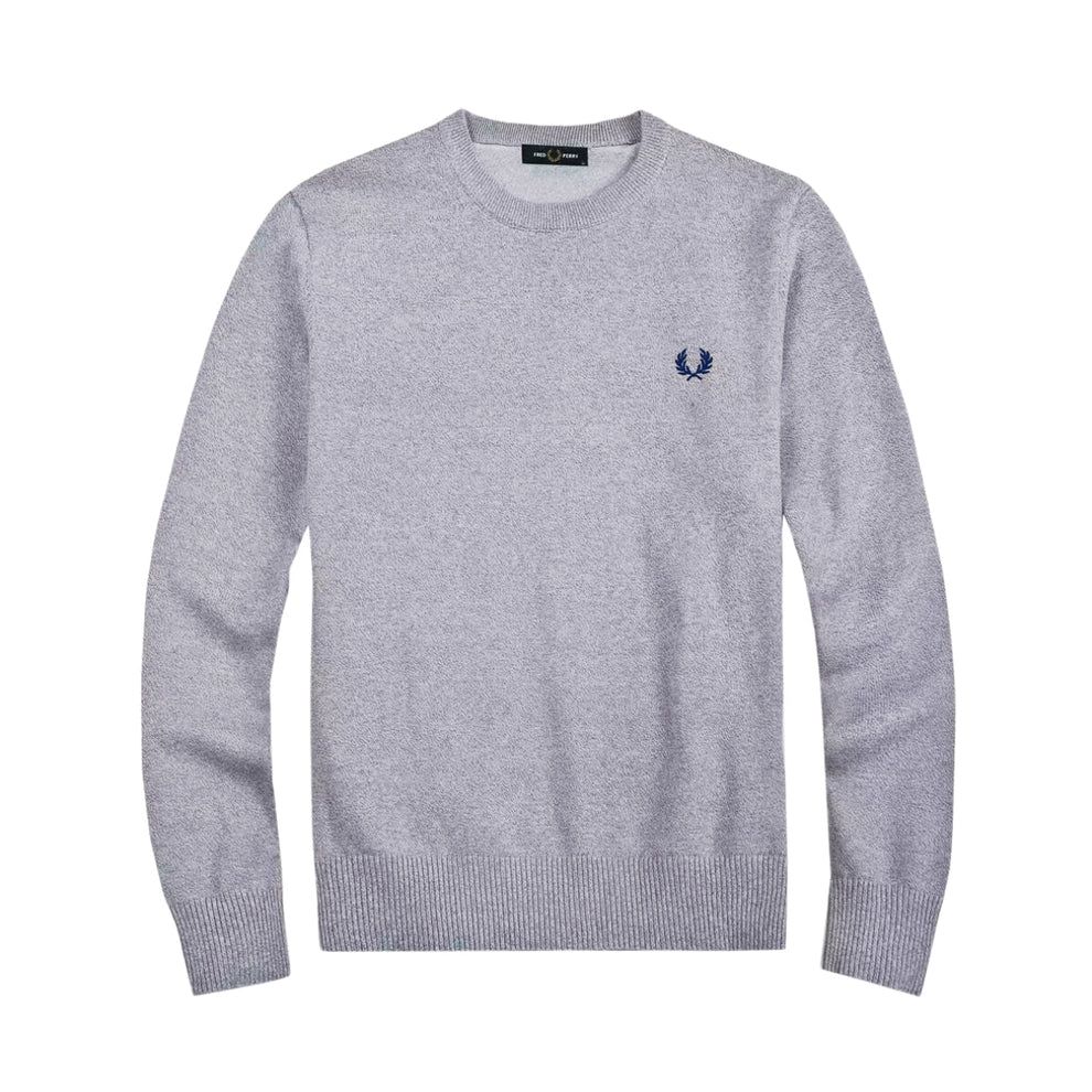 GR | Cozy long-sleeved sweater with a round neck