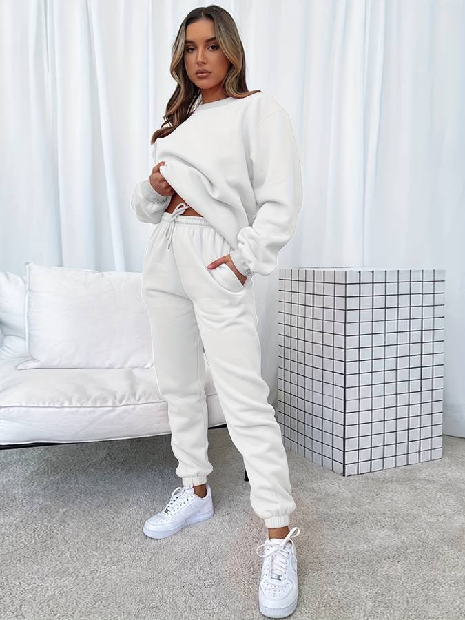 GR - Two-piece jogging set in plus size