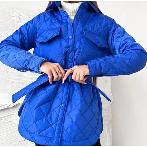 GR | Women's Padded Trench Coat for the 2023 Season