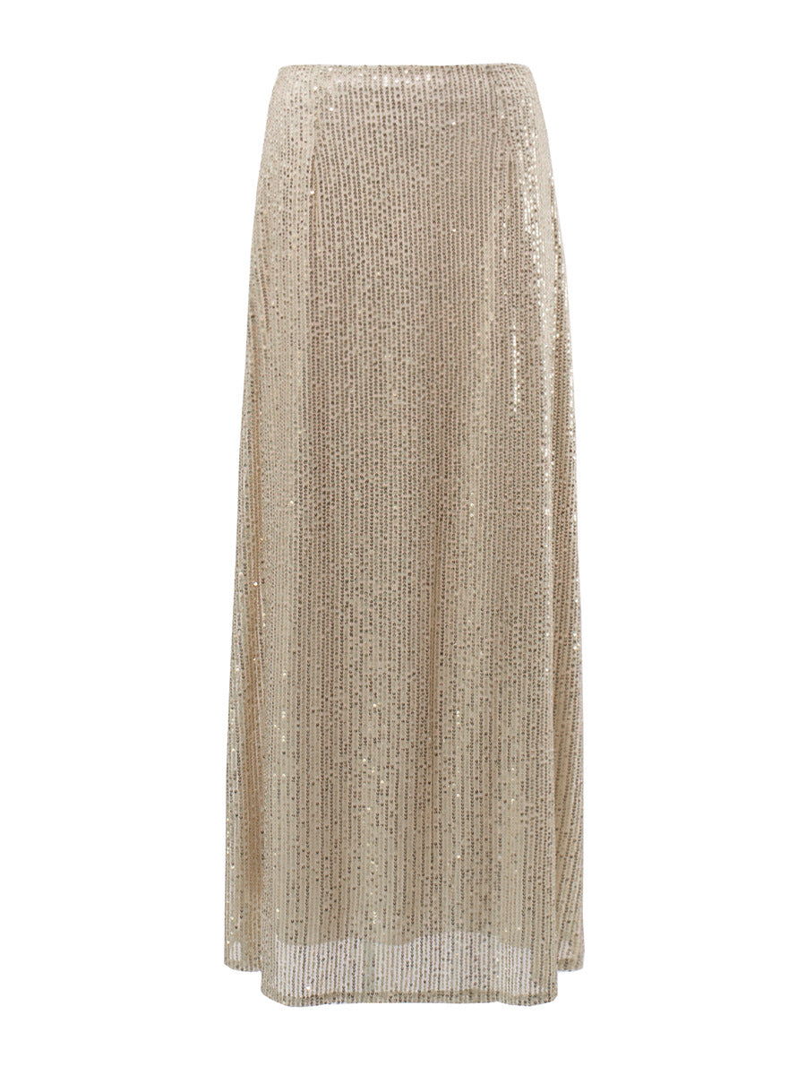 GR | Damenmode Lässig Einfach Sequined Rock