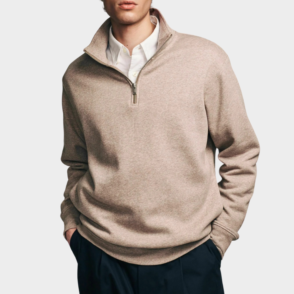 GR | Halbreißverschluss Pullover