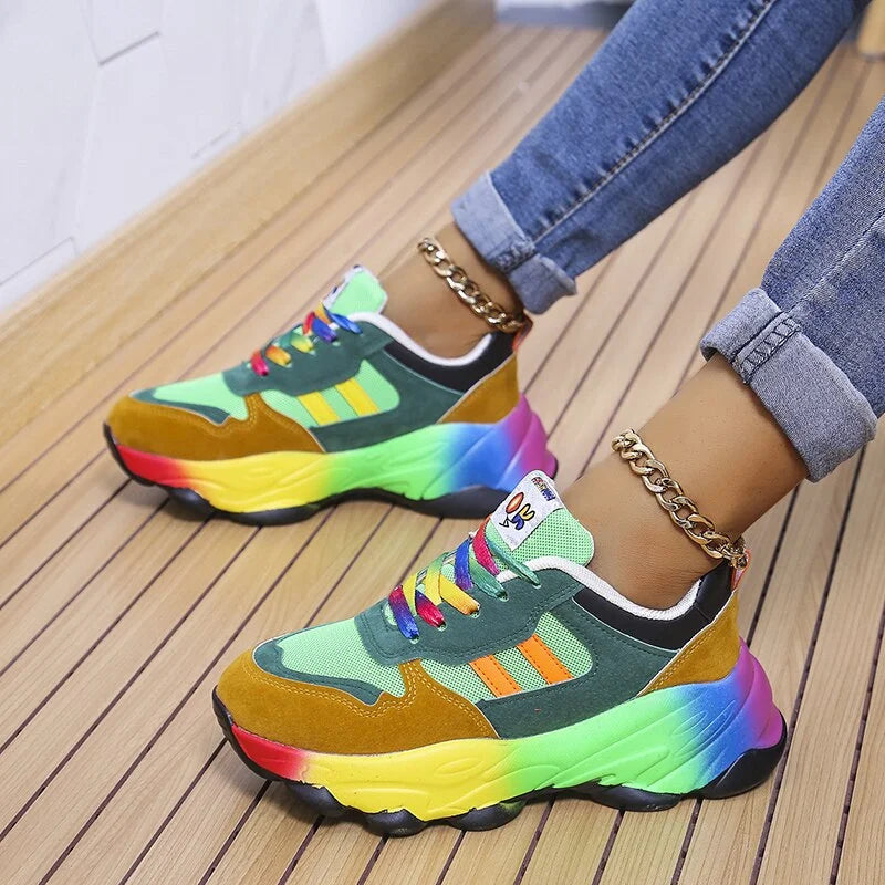 GR | Wedge Sneakers - Comfortable & Stylish