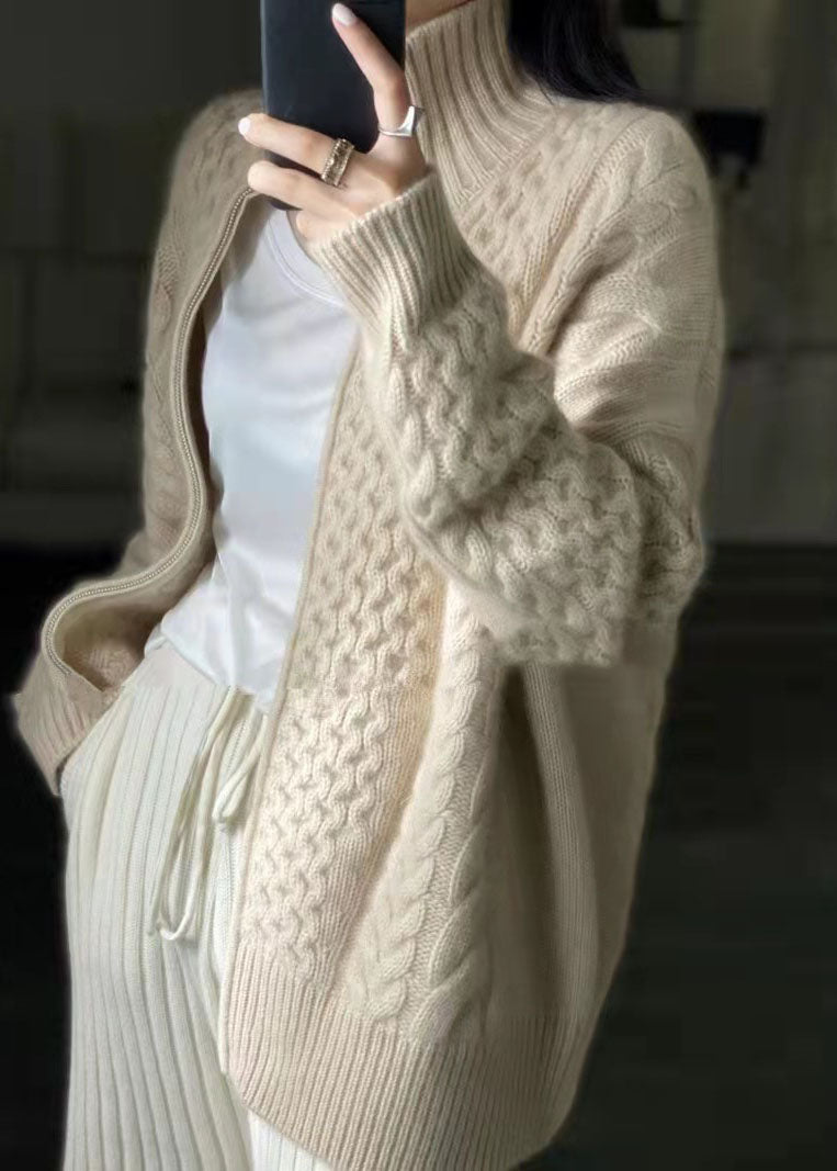 GR | Cashmere cardigan long-sleeved sweater