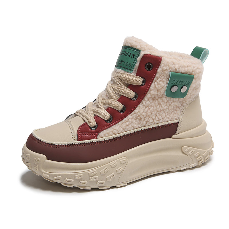 GR – Waterproof plush ankle boots
