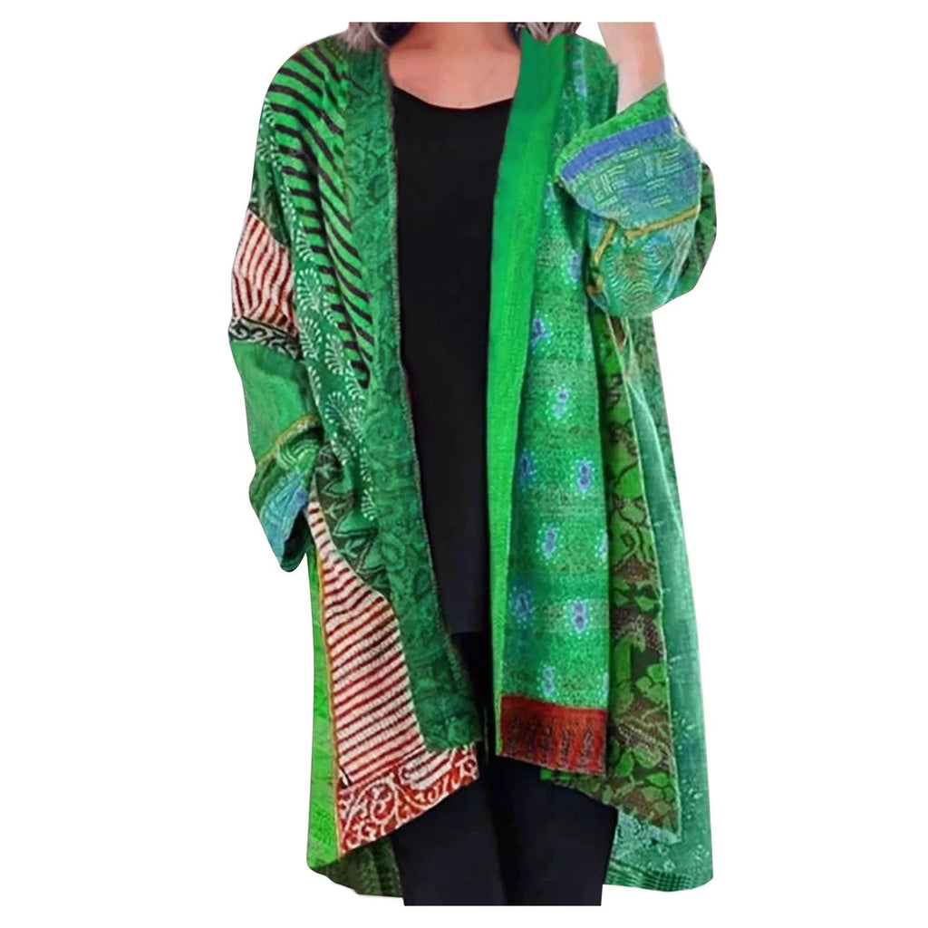 GR Vintage langärmelige Strickjacke